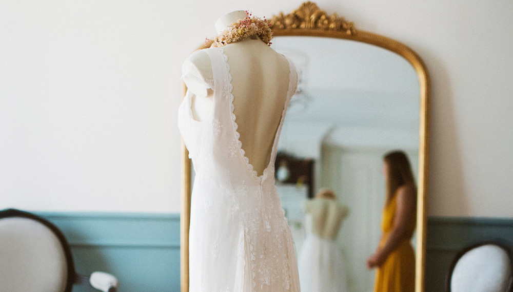 Création de robe de mariée