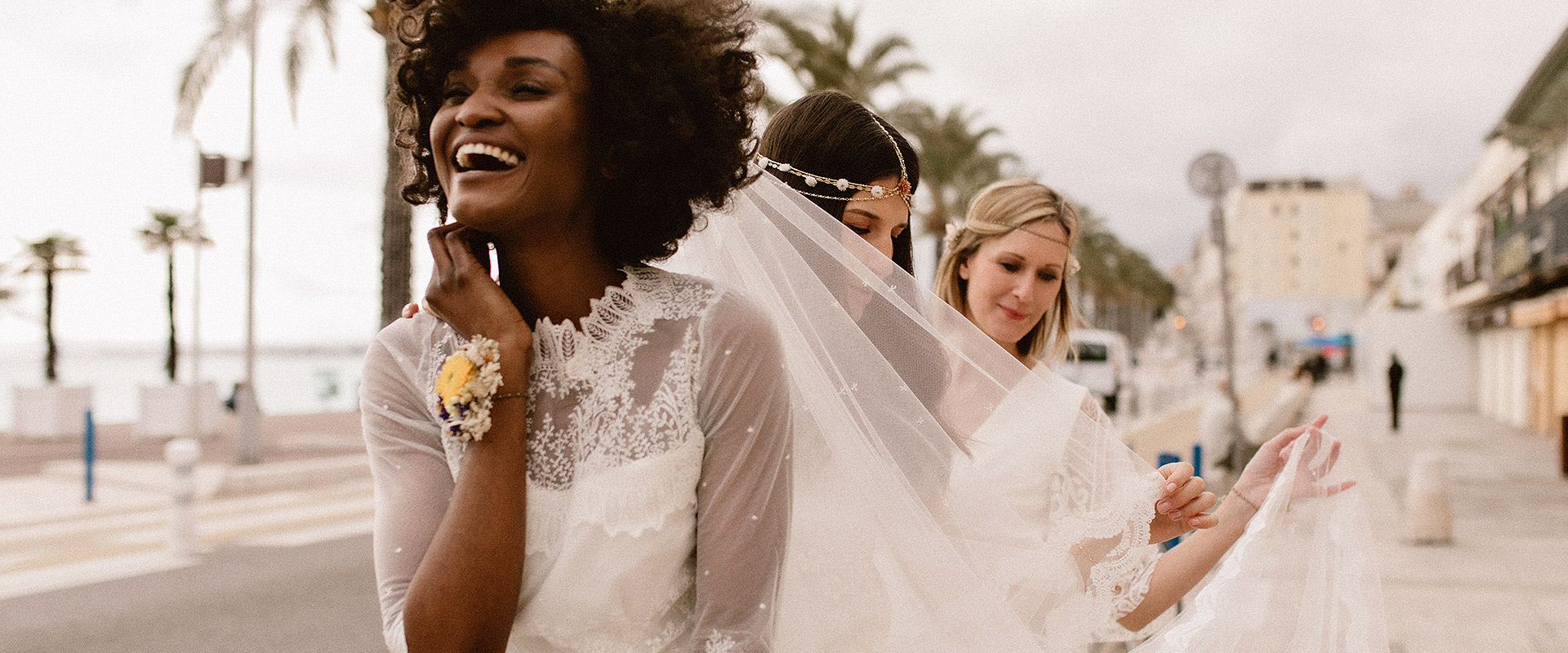 Création de robes de mariée sur mesure à Nice