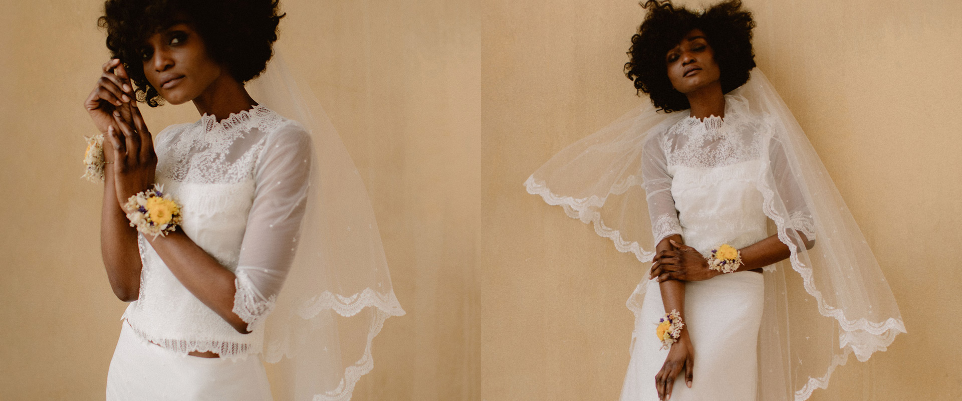 Création de robes de mariée sur mesure à Nice